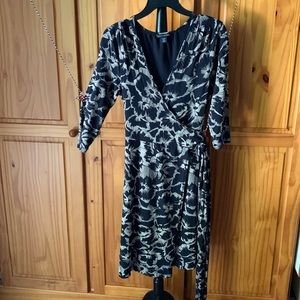 Banana Republic stretch wrap dress